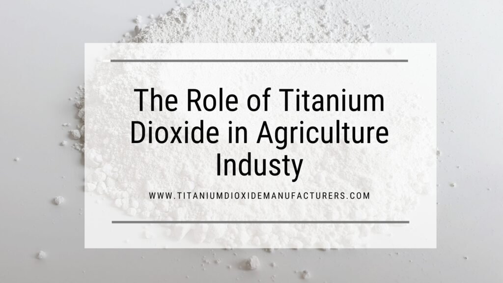 Titanium Dioxide Manufacturer