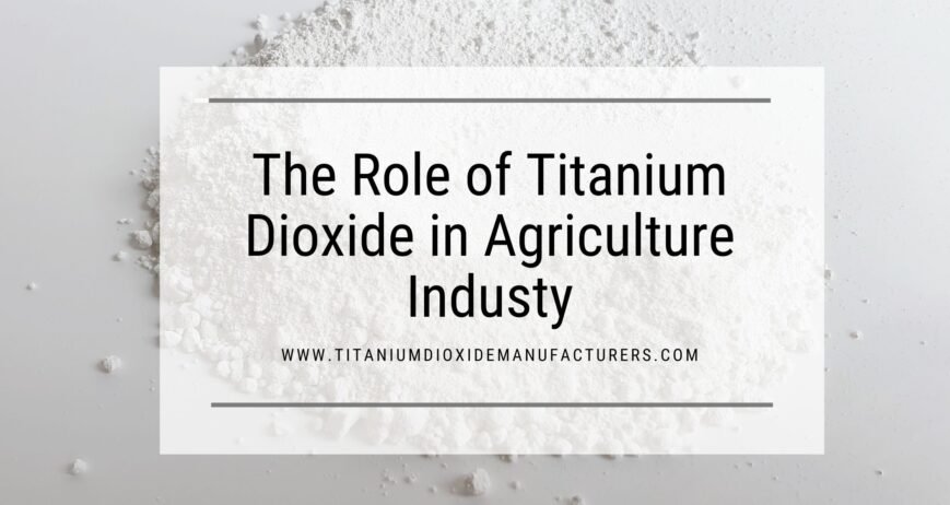 Titanium Dioxide Manufacturer