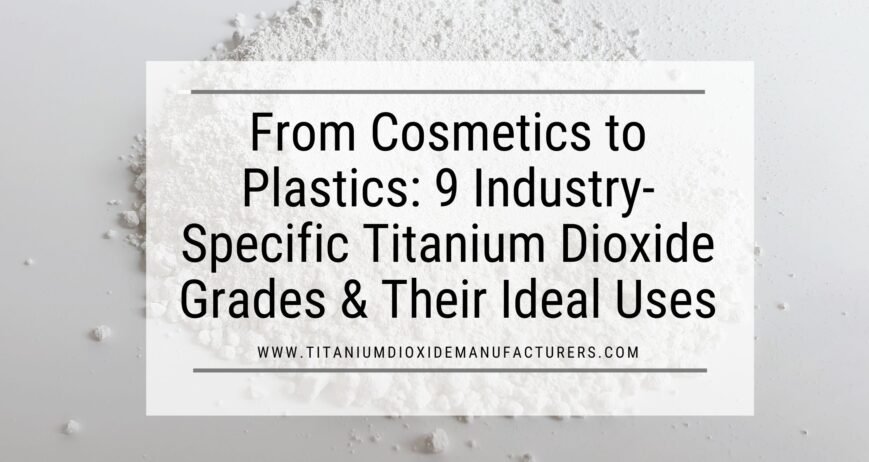 Titanium Dioxide Manufacturer