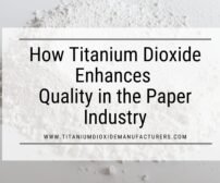 Titanium Dioxide Manufacturer