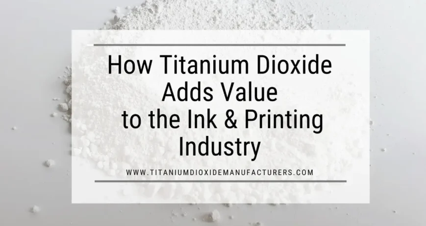 Titanium Dioxide Manufacturer