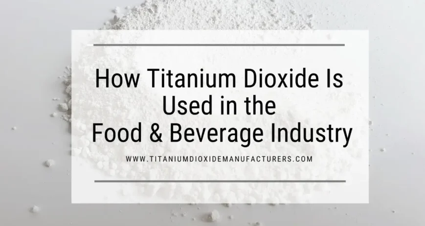 Titanium Dioxide Manufacturer