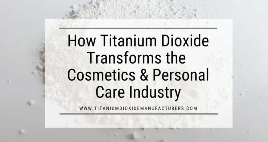 Titanium Dioxide Manufacturer