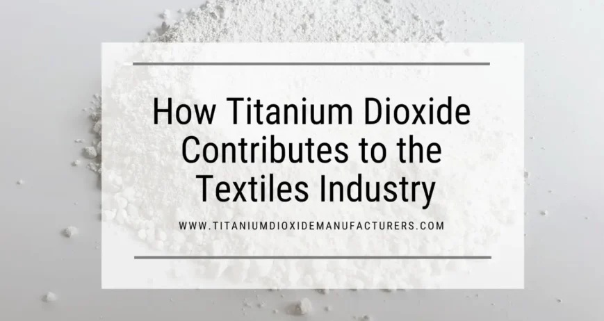 Titanium Dioxide Manufacturer