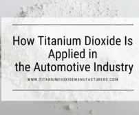 Titanium Dioxide Manufacturer
