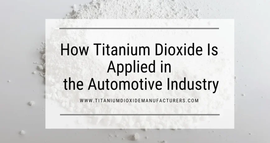 Titanium Dioxide Manufacturer