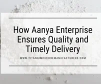 Titanium Dioxide Manufacturer